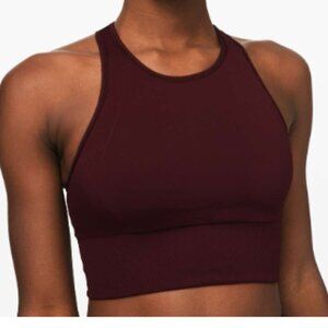 EC Lululemon Ebb to Train Bra - Garnet - Size 4